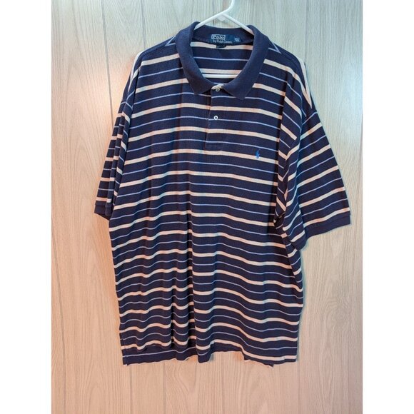 2 Polo Ralph Lauren Short Sleeve Shirt Size 3XLT Tall Pony Preppy Classic Soft - Picture 5 of 9